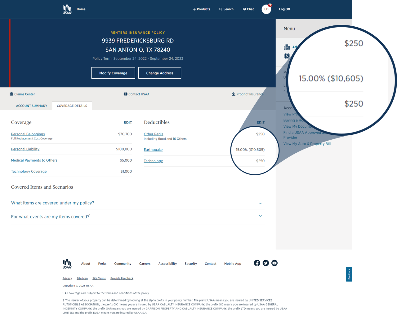 Usaa insurance